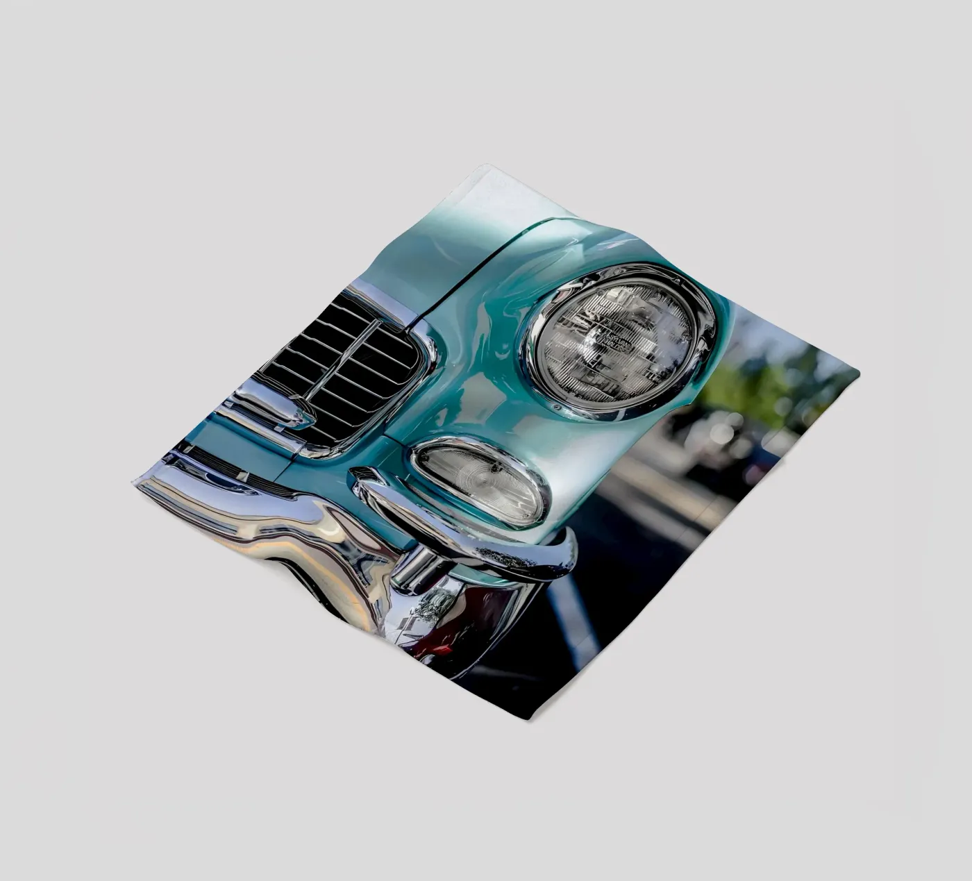 Vintage Classic Car Fleecedecke von Delaplane