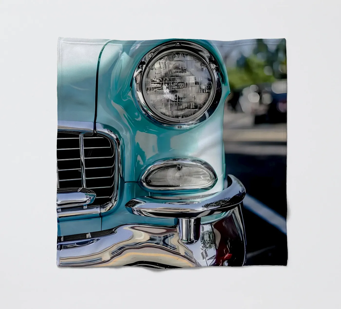 Vintage Classic Car Fleecedecke von Delaplane