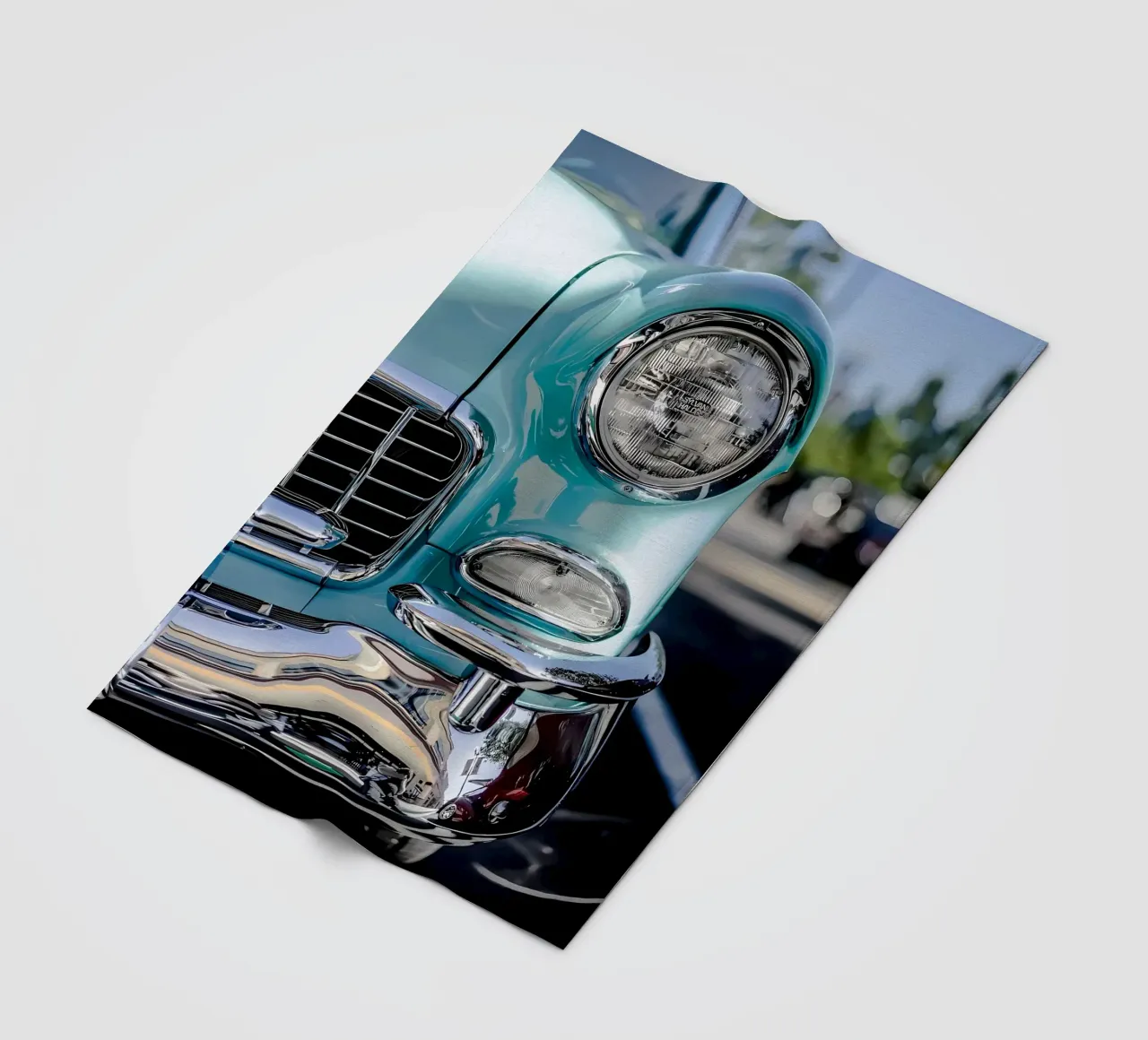 Oldtimer Oldtimer Fleecedecke von Delaplane