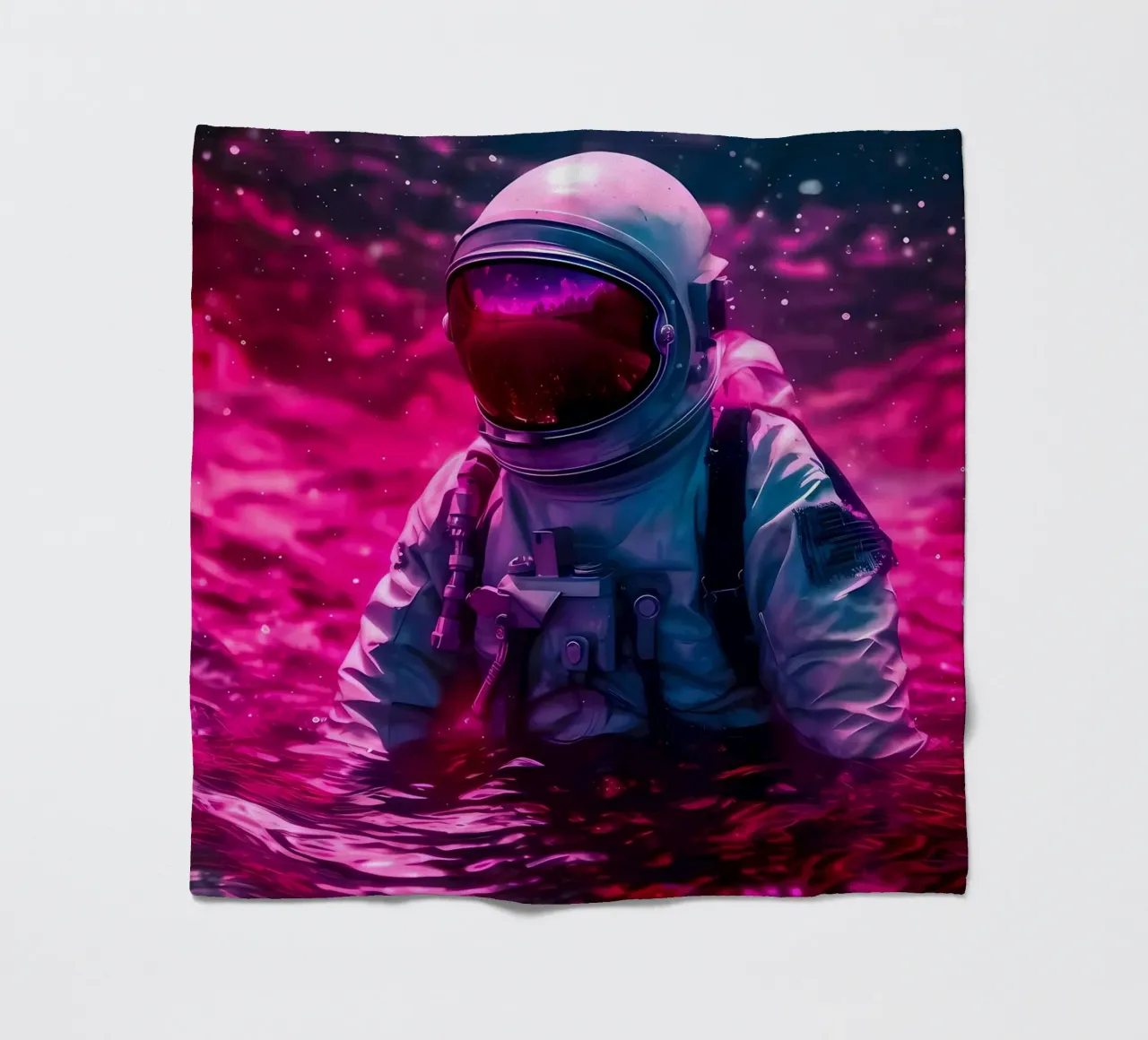 Lo spazio è selvaggio coperta in pile da Mikesell
