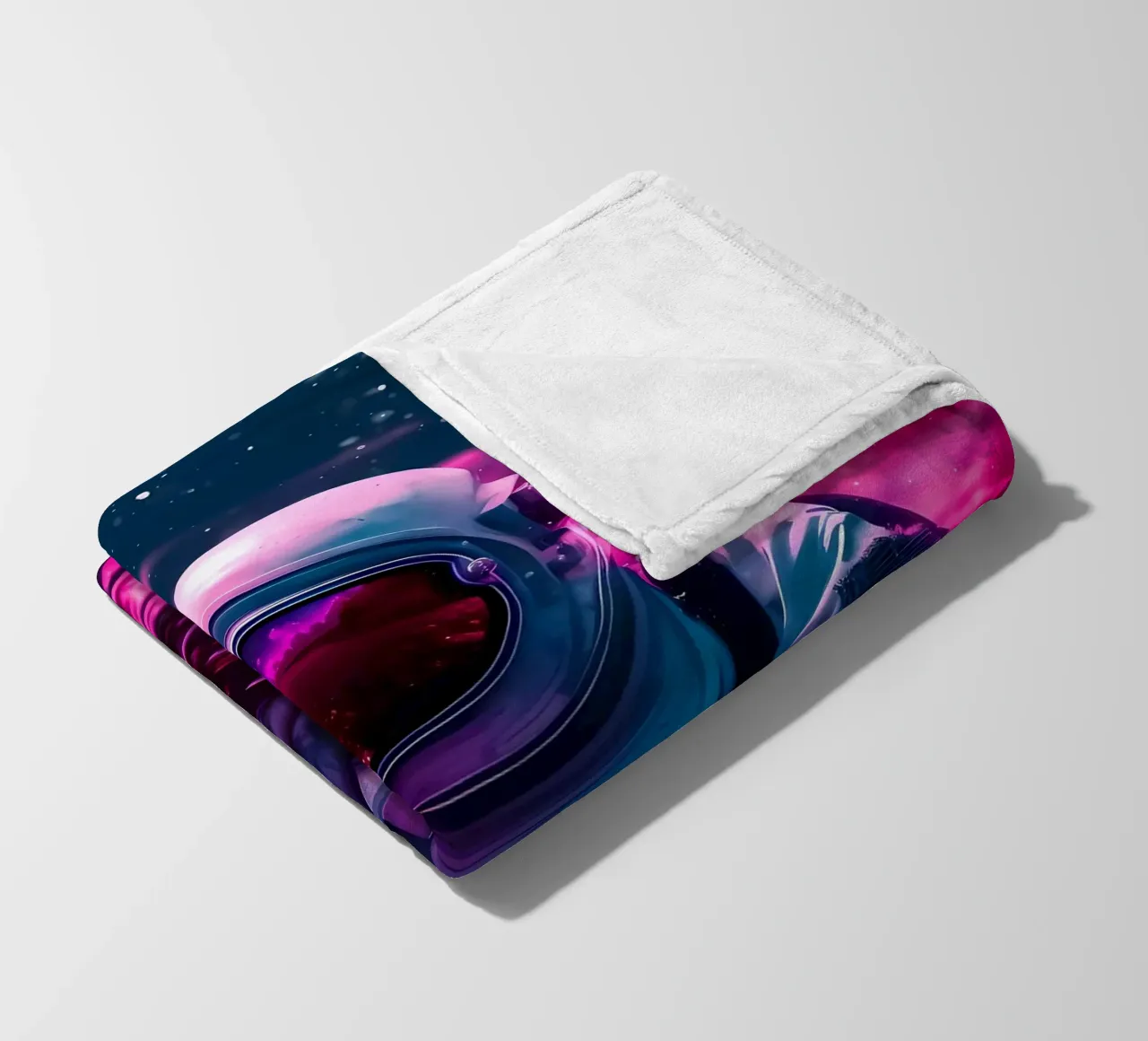 Lo spazio è selvaggio coperta in pile da Mikesell
