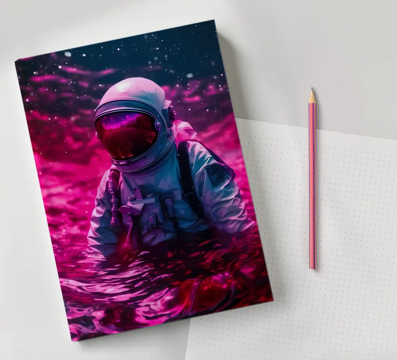 L'espace est sauvage carnet de notes de Mikesell