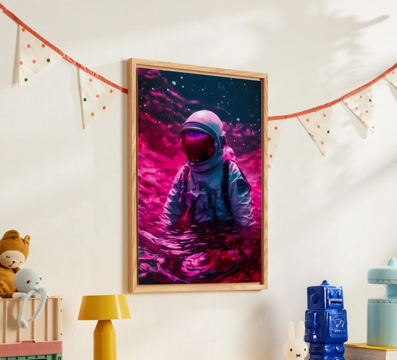 Lo spazio è selvaggio plexiglass da Mikesell