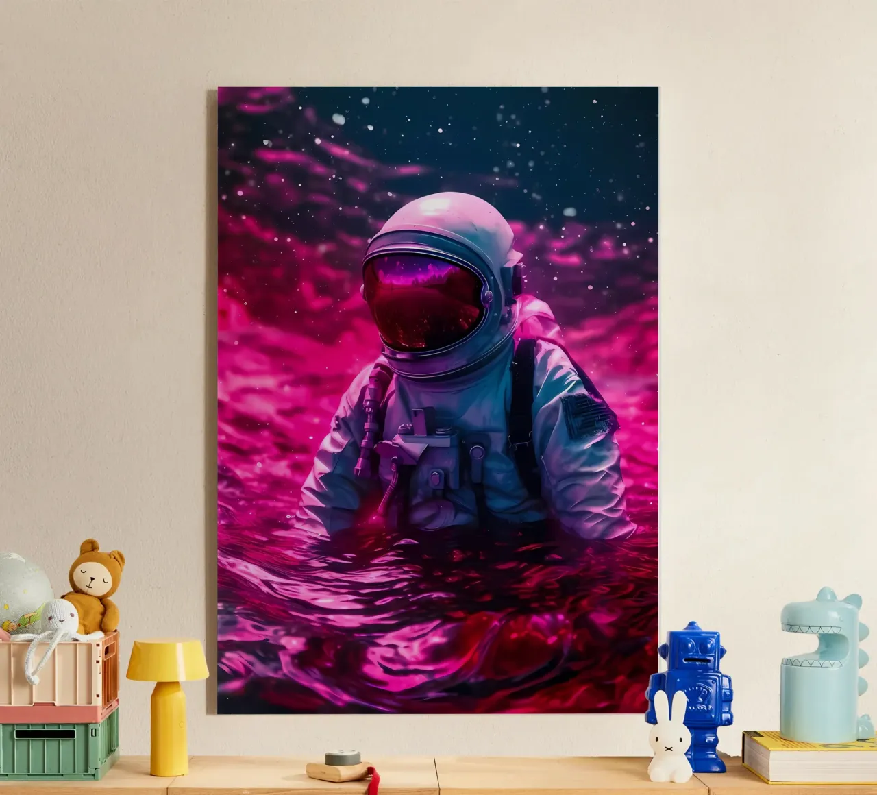 Lo spazio è selvaggio plexiglass da Mikesell