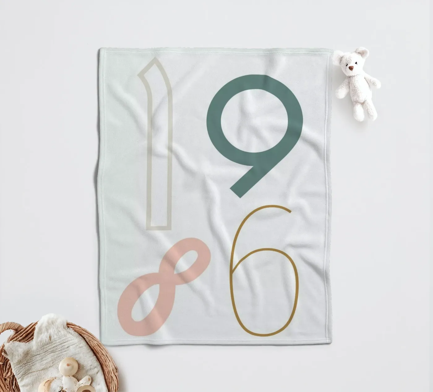 1986 fleecedeken van Linda Gobeta