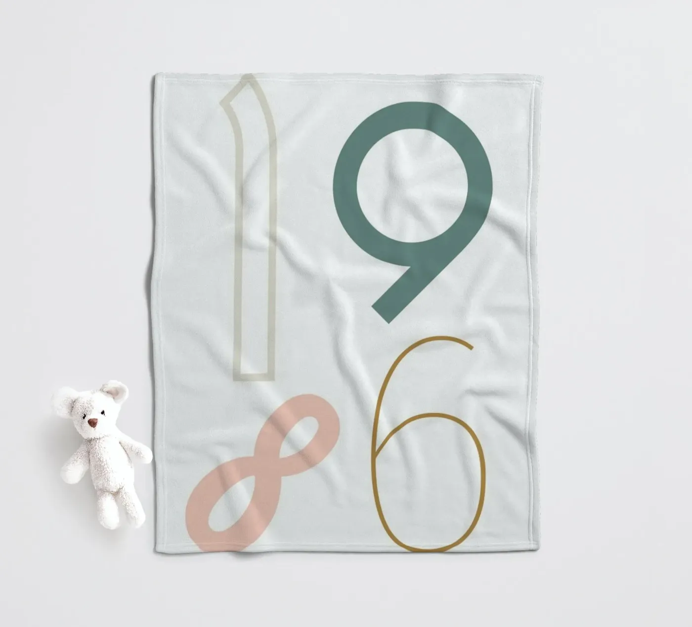 1986 fleecedeken van Linda Gobeta