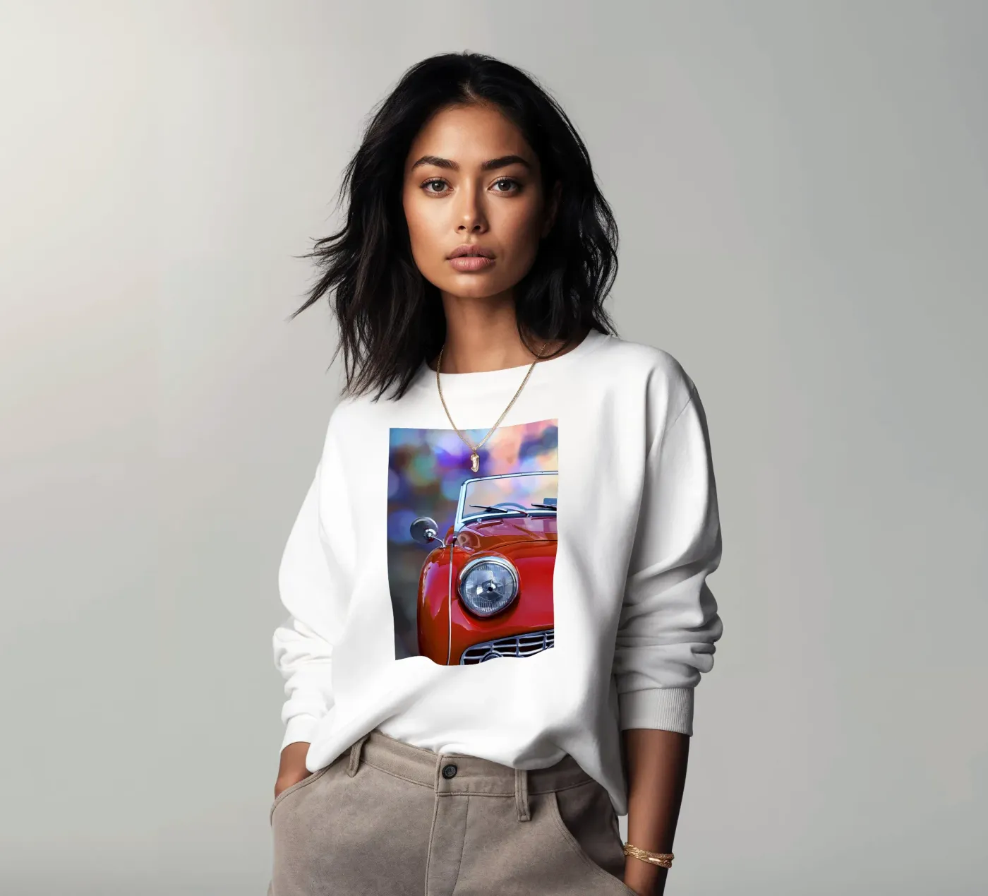 Vintage Classic Car sweatshirt by Delaplane