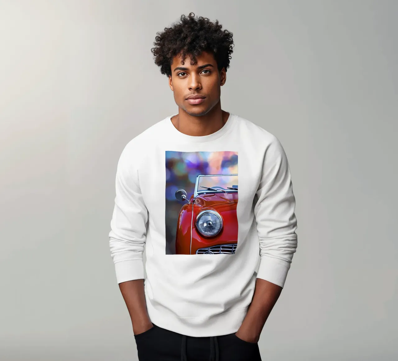 Klassieke auto sweatshirt van Delaplane
