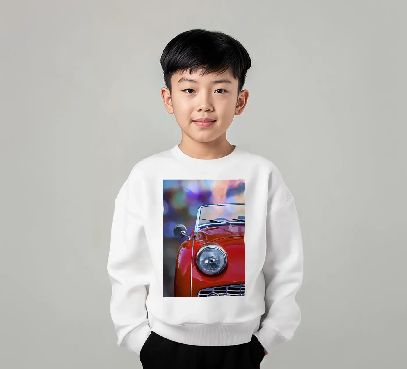 Vintage Classic Car Kinder Sweatshirt von Delaplane