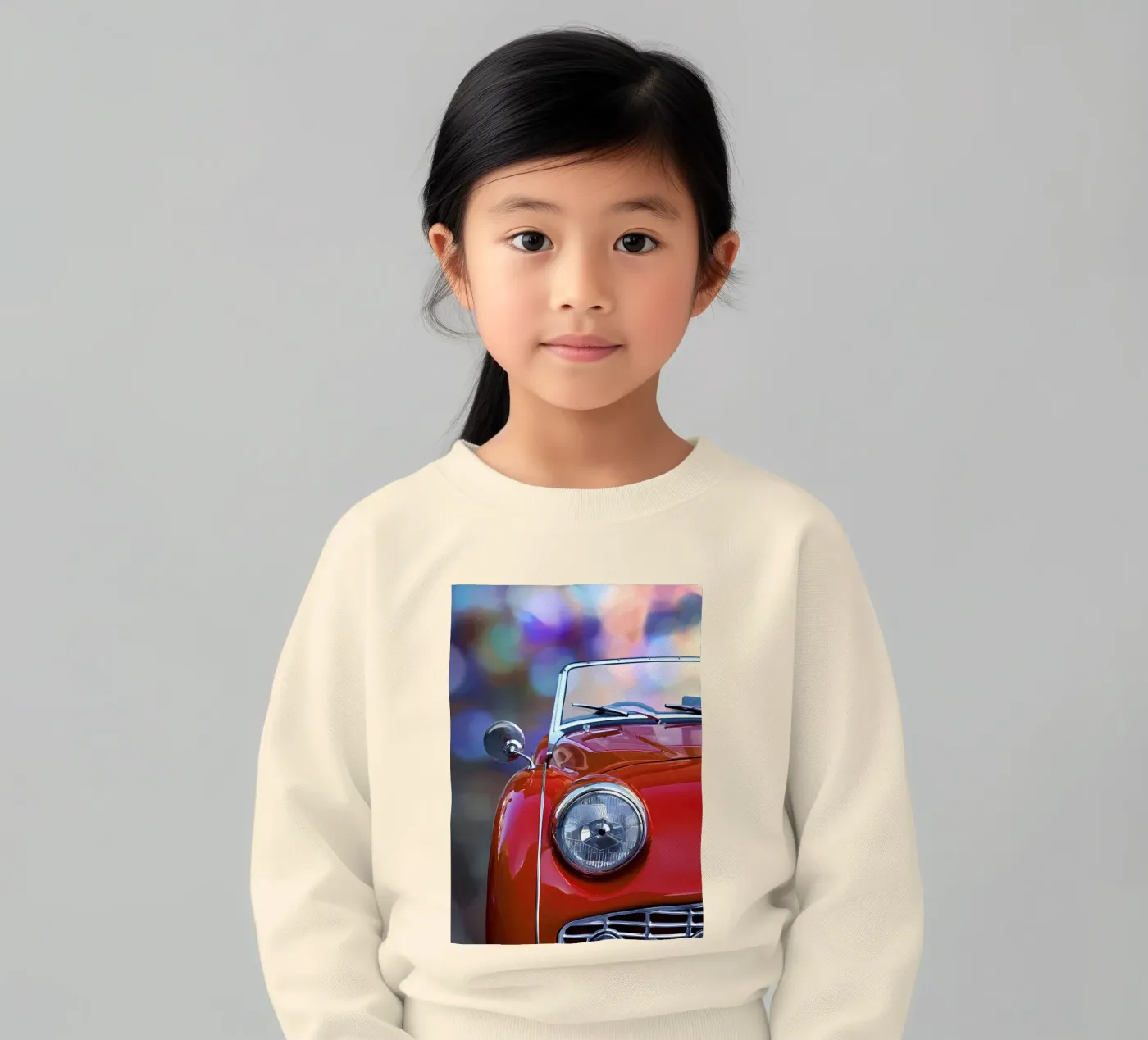 Vintage Classic Car Kinder Sweatshirt von Delaplane
