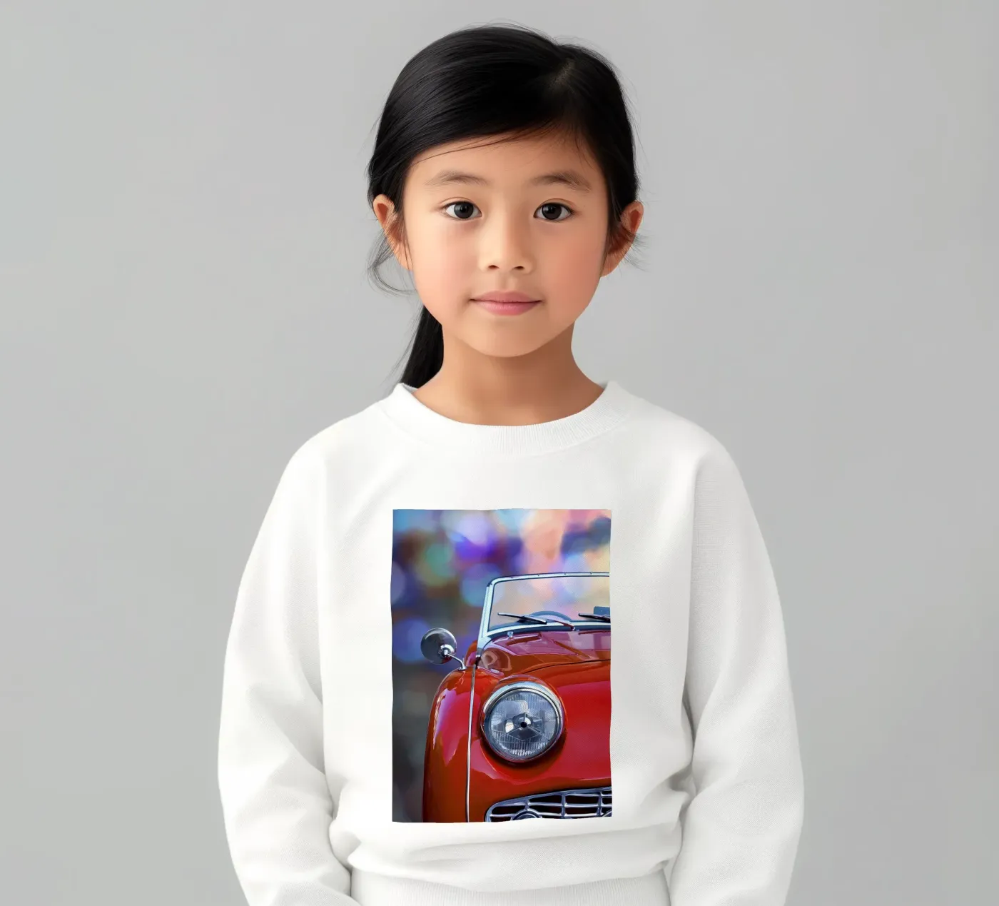 Vintage Classic Car Kinder Sweatshirt von Delaplane