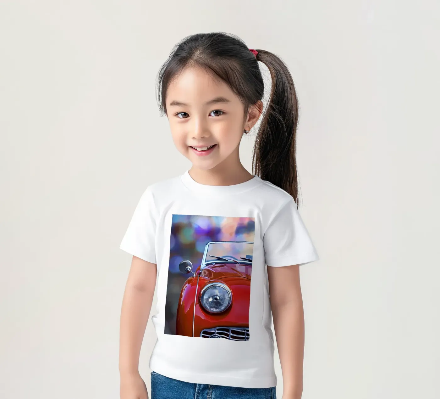 Vintage Classic Car Kinder T-Shirt von Delaplane