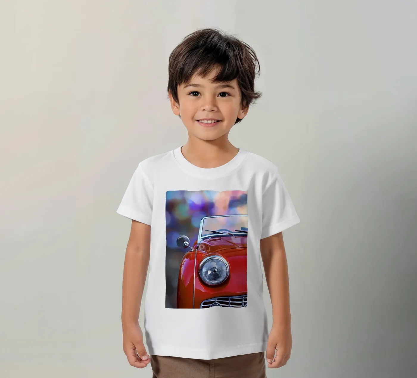 Vintage Classic Car Kinder T-Shirt von Delaplane