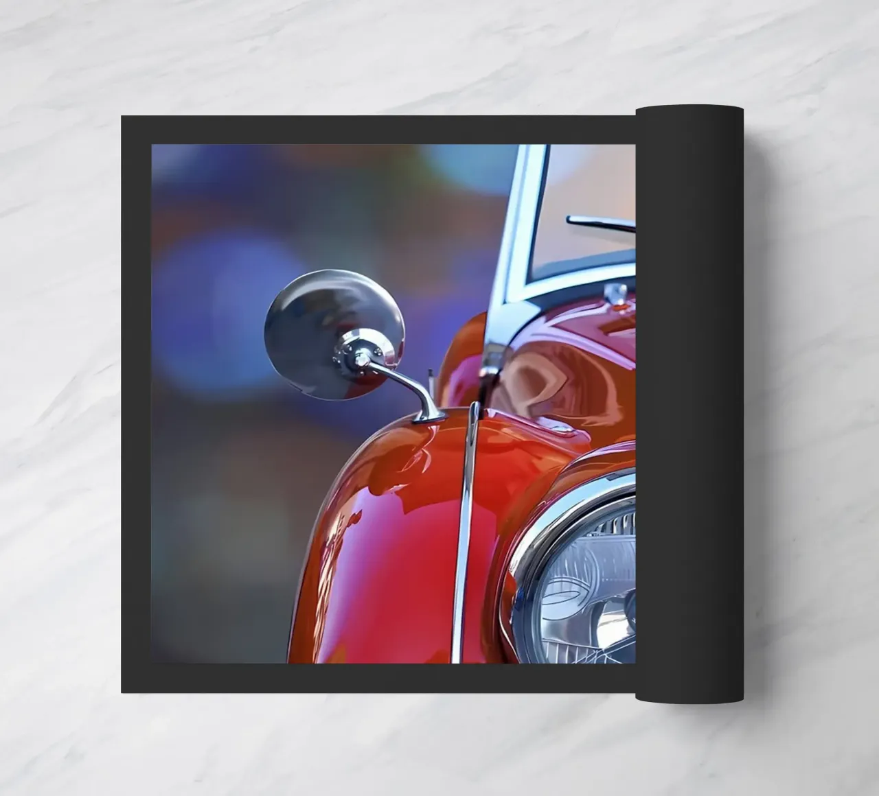 Oldtimer Oldtimer Fußmatte von Delaplane