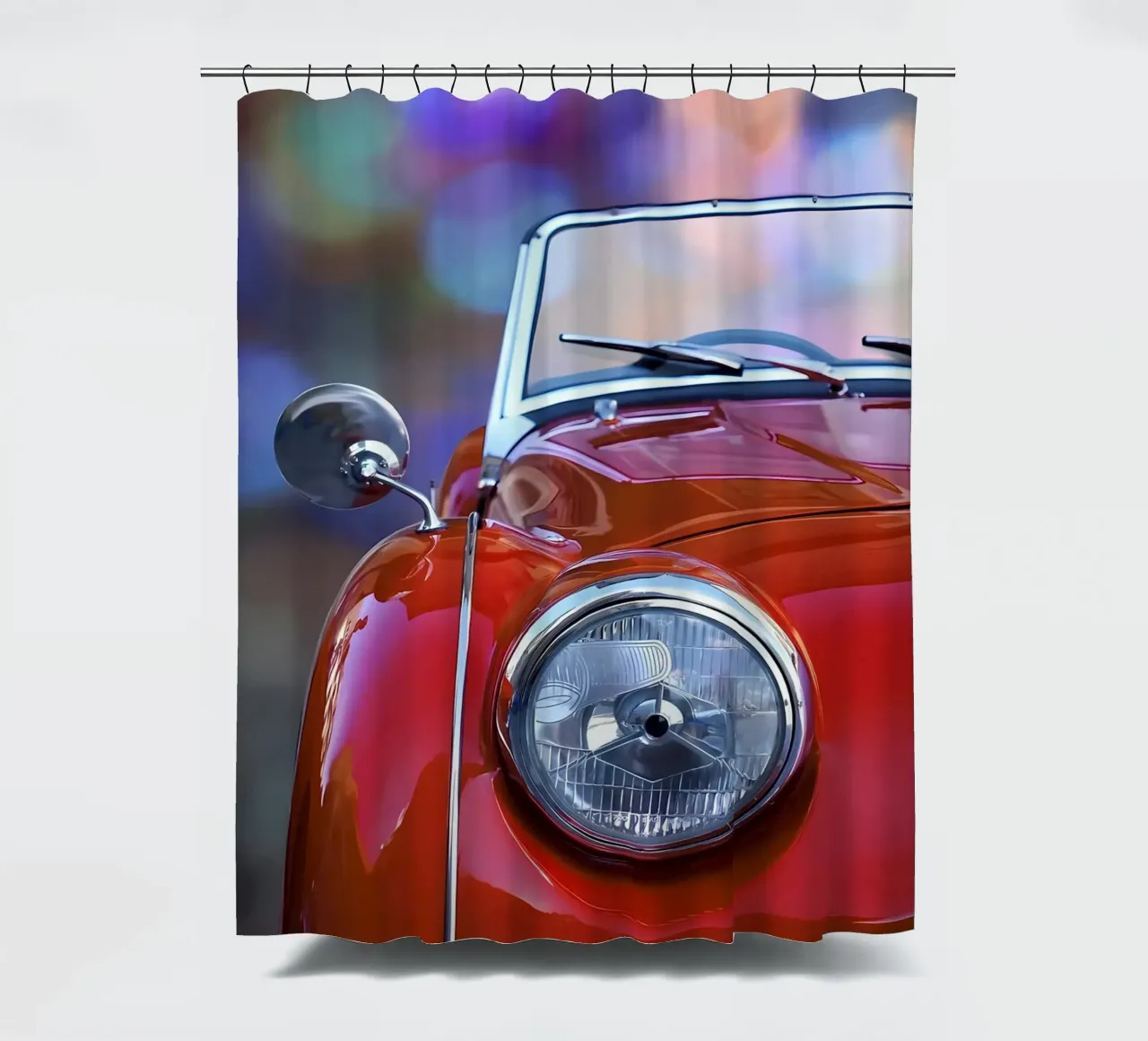 Oldtimer Oldtimer Duschvorhang von Delaplane