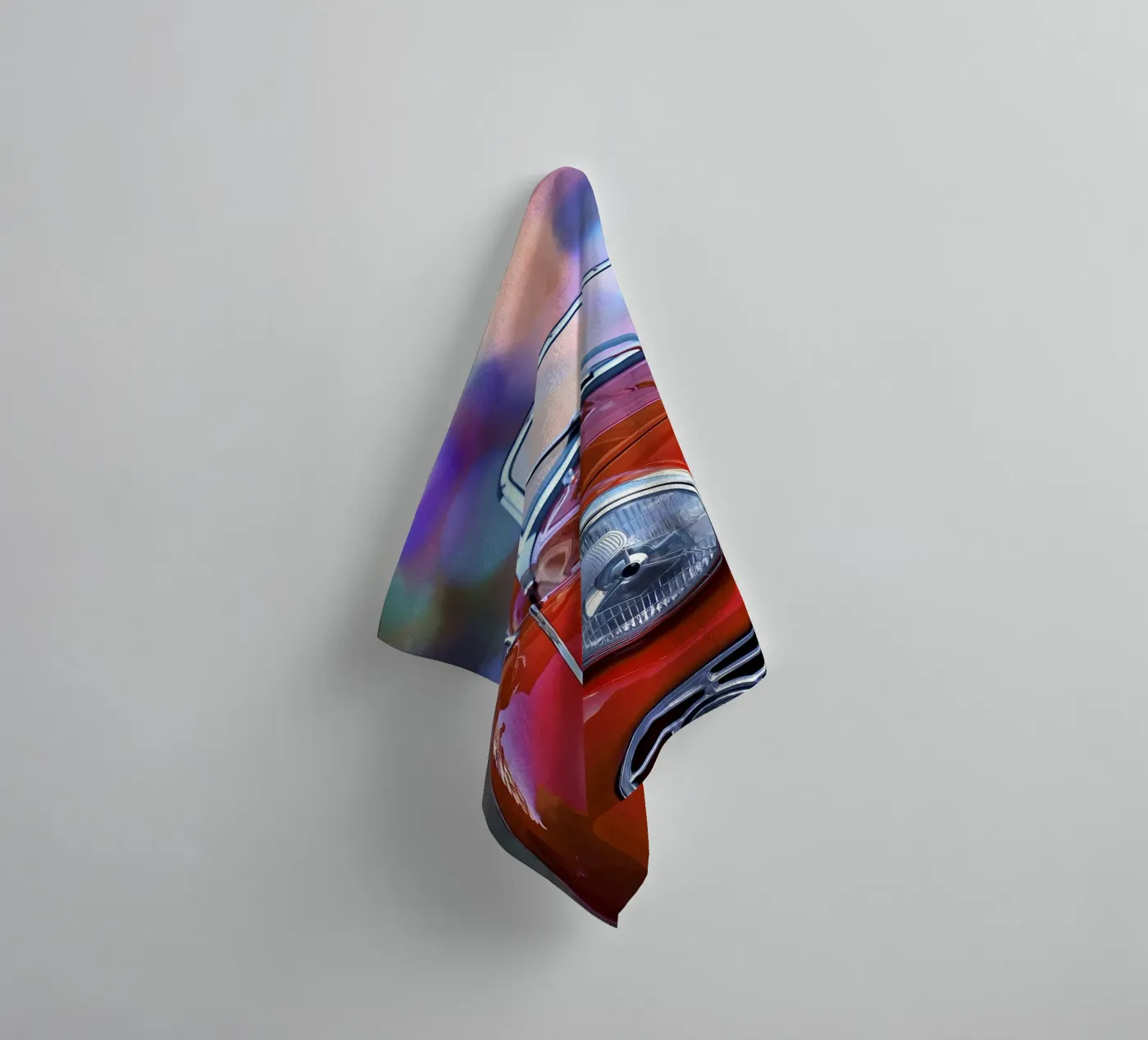 Vintage Classic Car badhanddoek van Delaplane