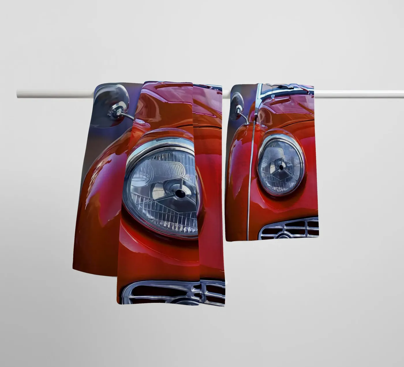 Vintage Classic Car badhanddoek van Delaplane