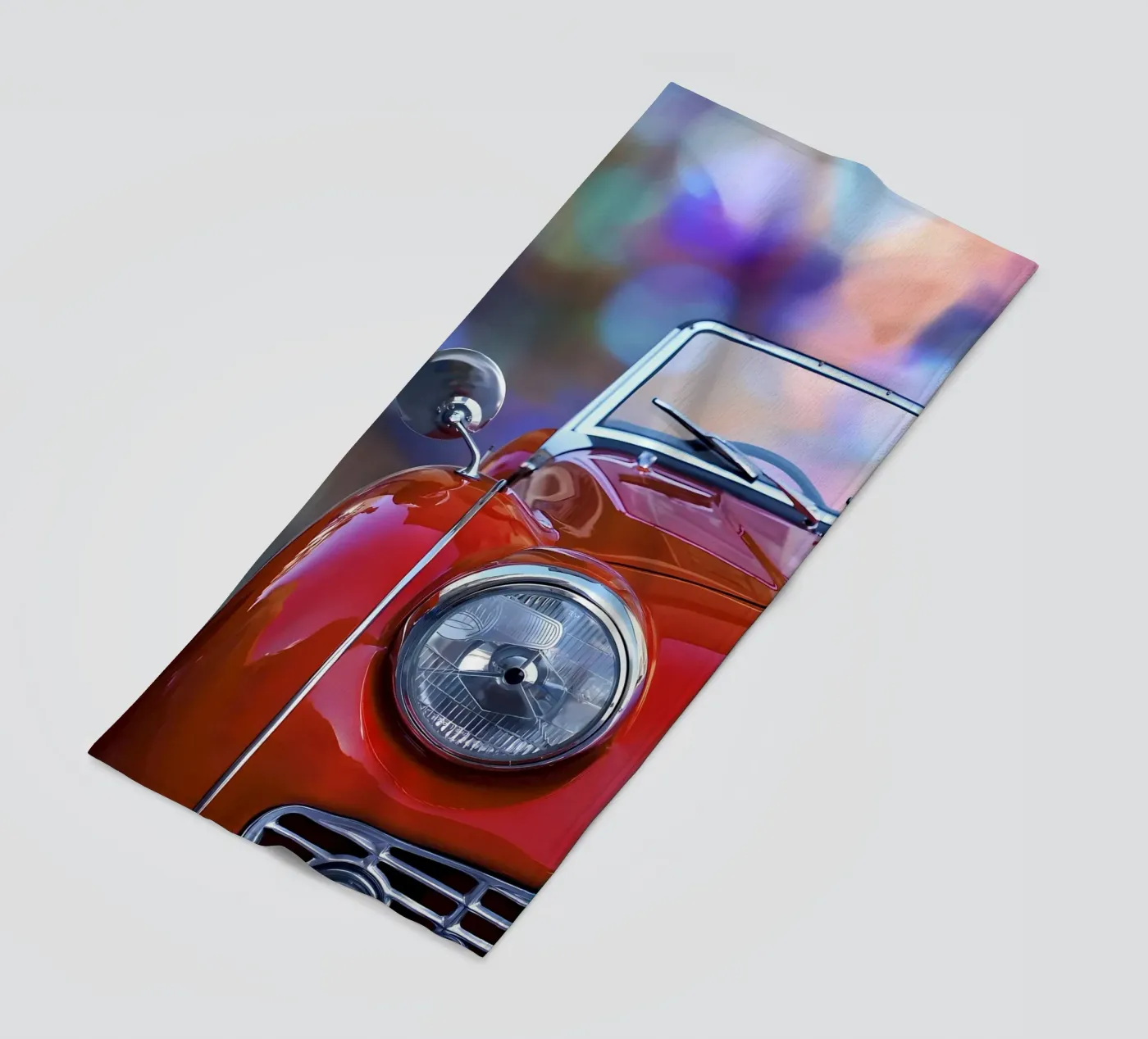 Vintage Classic Car Strandtuch von Delaplane