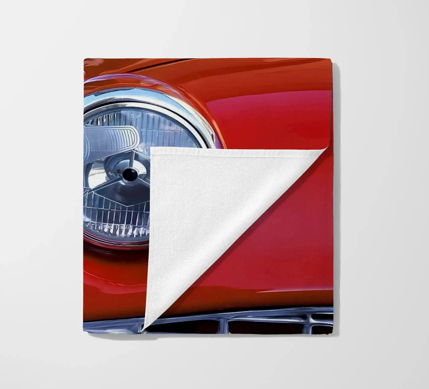 Vintage Classic Car Strandtuch von Delaplane