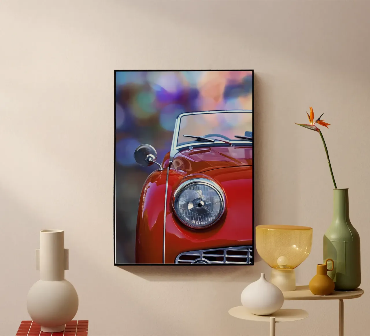 Oldtimer Oldtimer Acryl-Glas von Delaplane