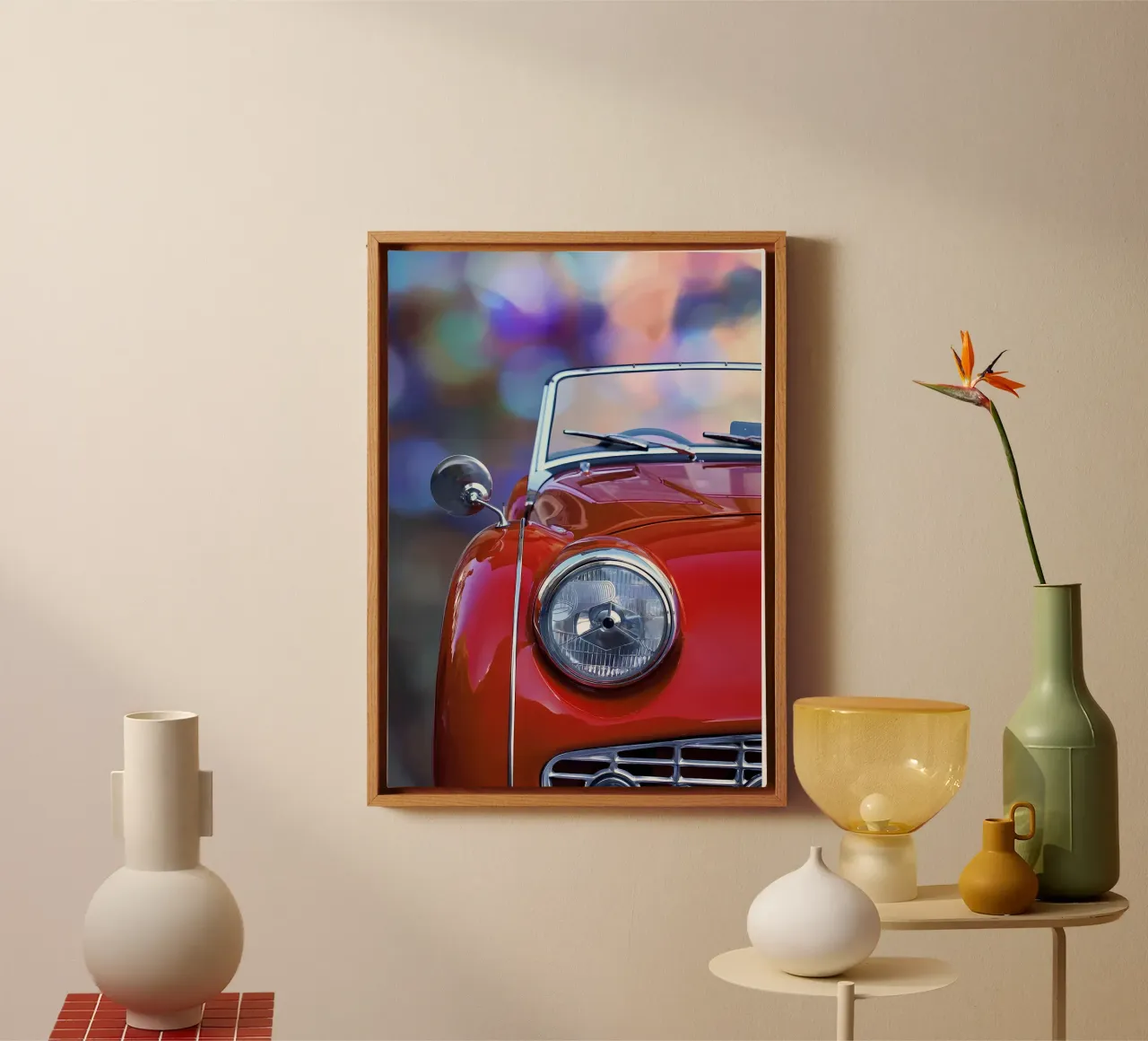 Oldtimer Oldtimer Leinwand von Delaplane