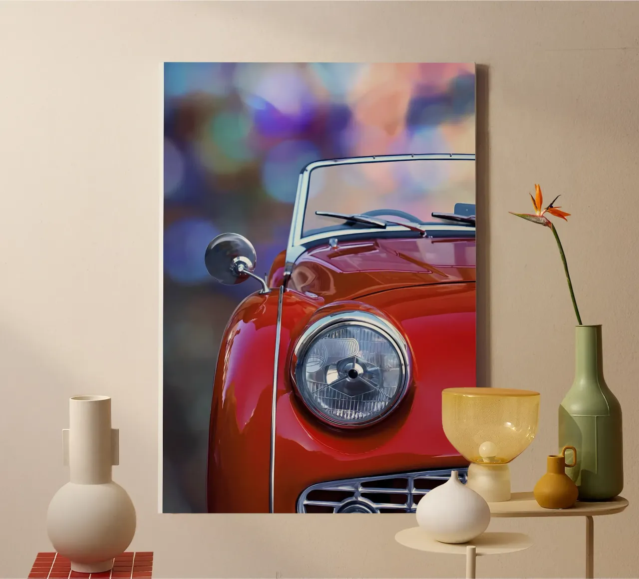 Oldtimer Oldtimer Leinwand von Delaplane