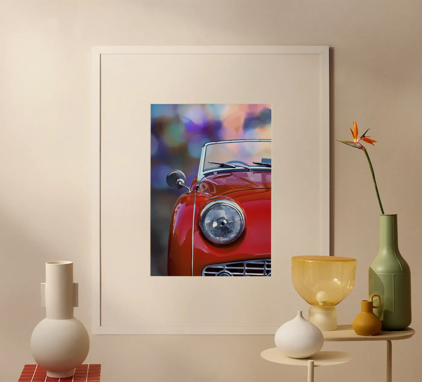 Vintage Classic Car Poster von Delaplane
