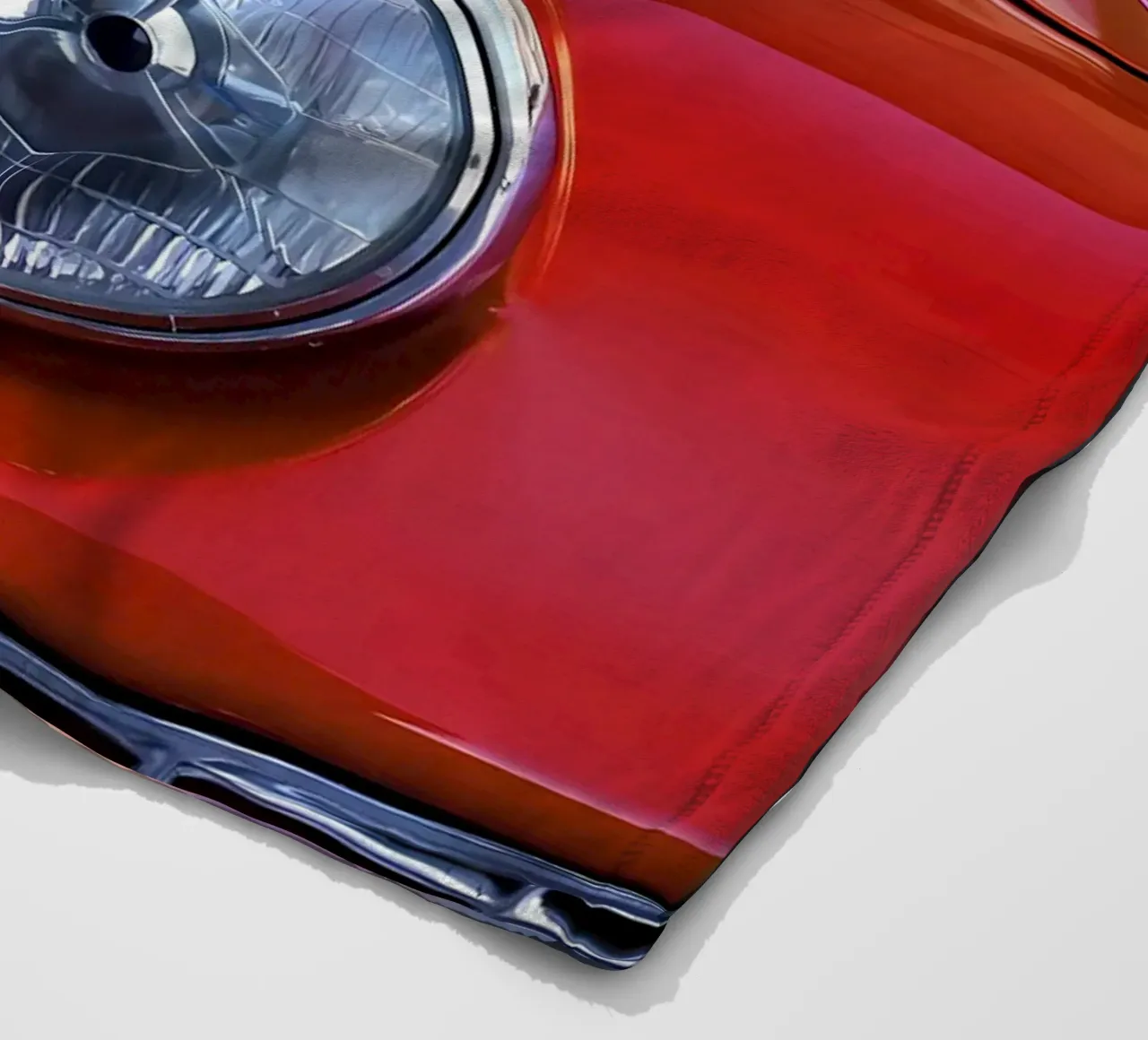 Oldtimer Oldtimer Fleecedecke von Delaplane