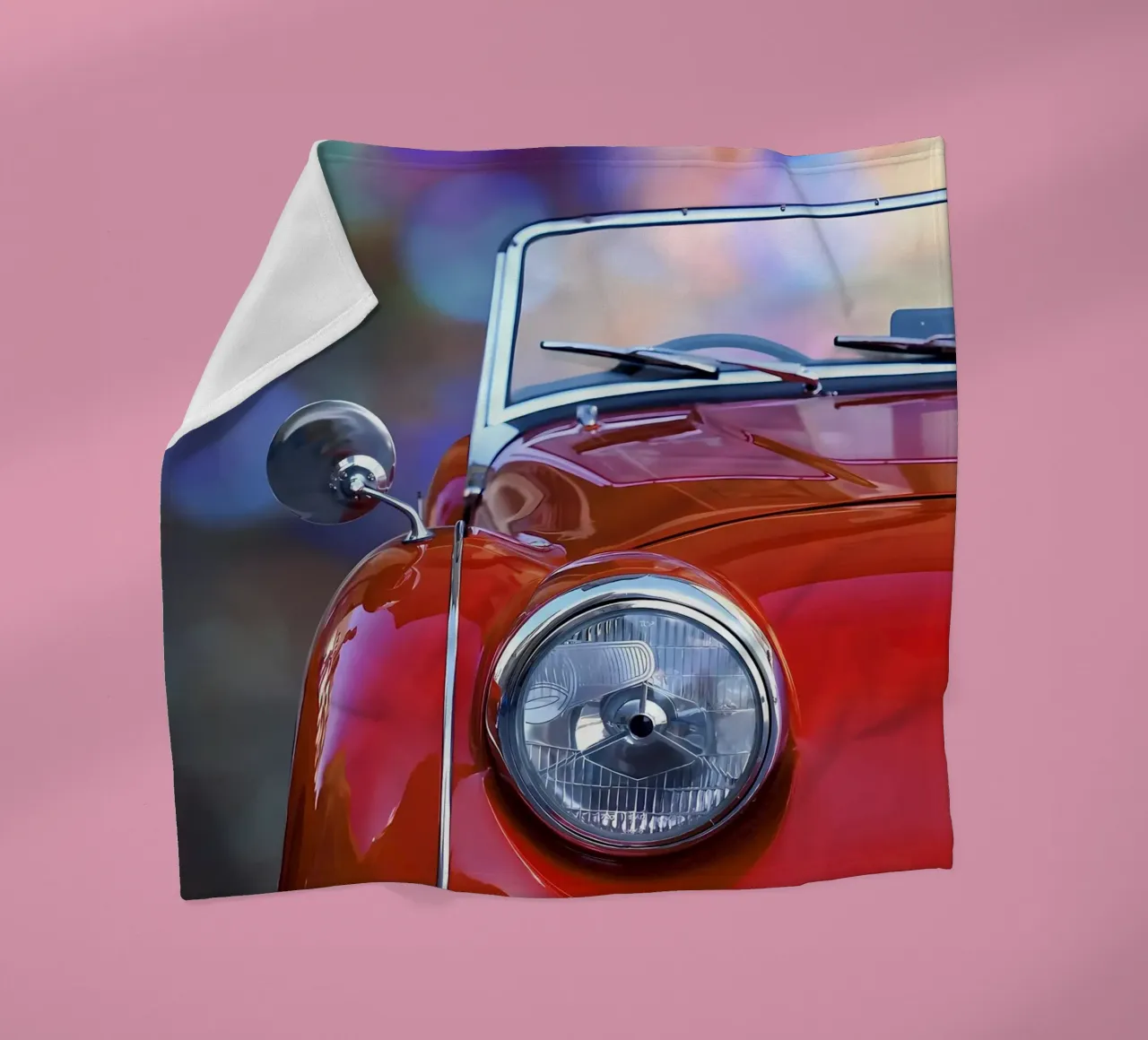 Oldtimer Oldtimer Fleecedecke von Delaplane