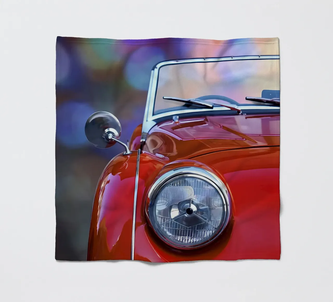 Oldtimer Oldtimer Fleecedecke von Delaplane