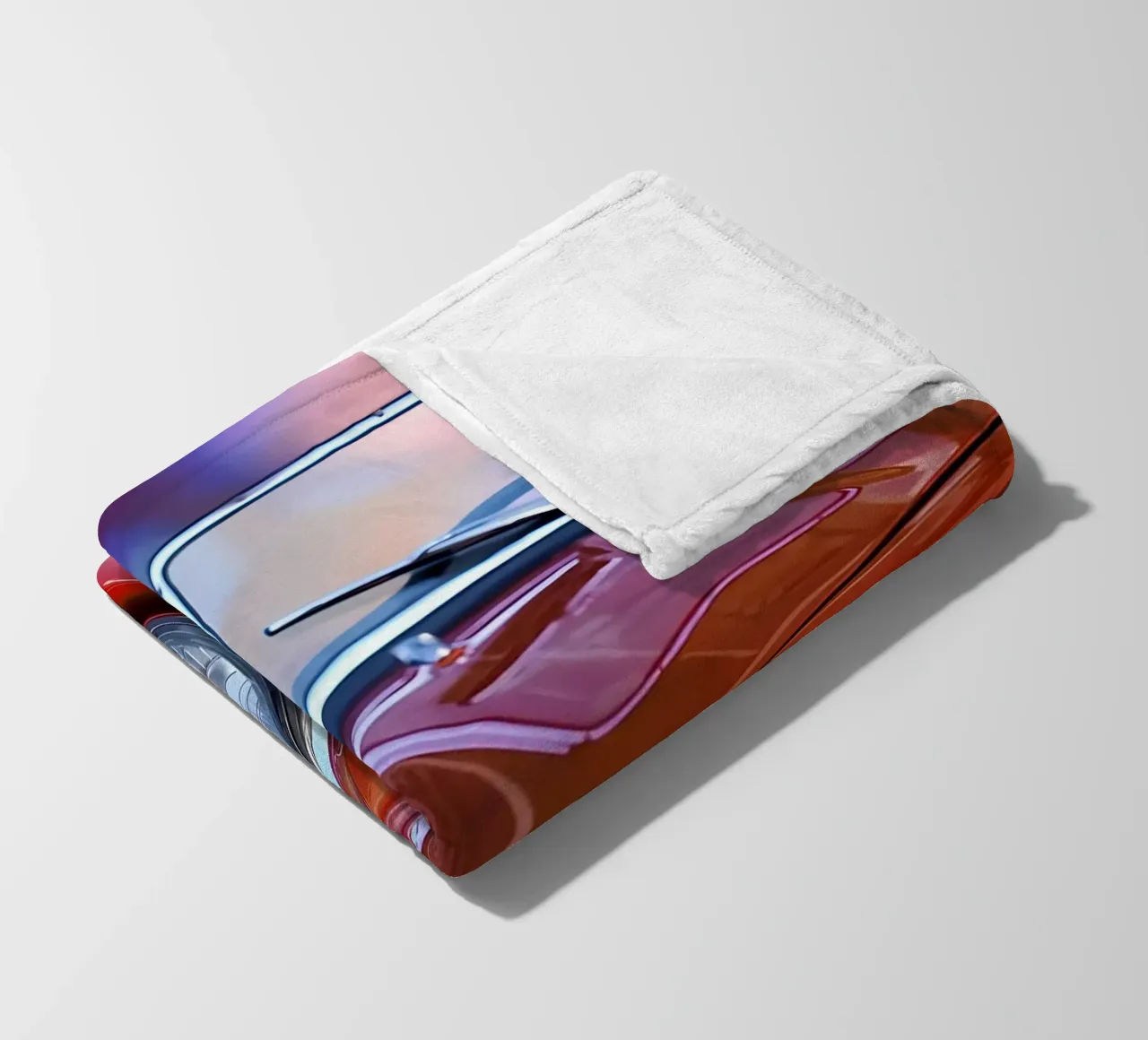 Oldtimer Oldtimer Fleecedecke von Delaplane