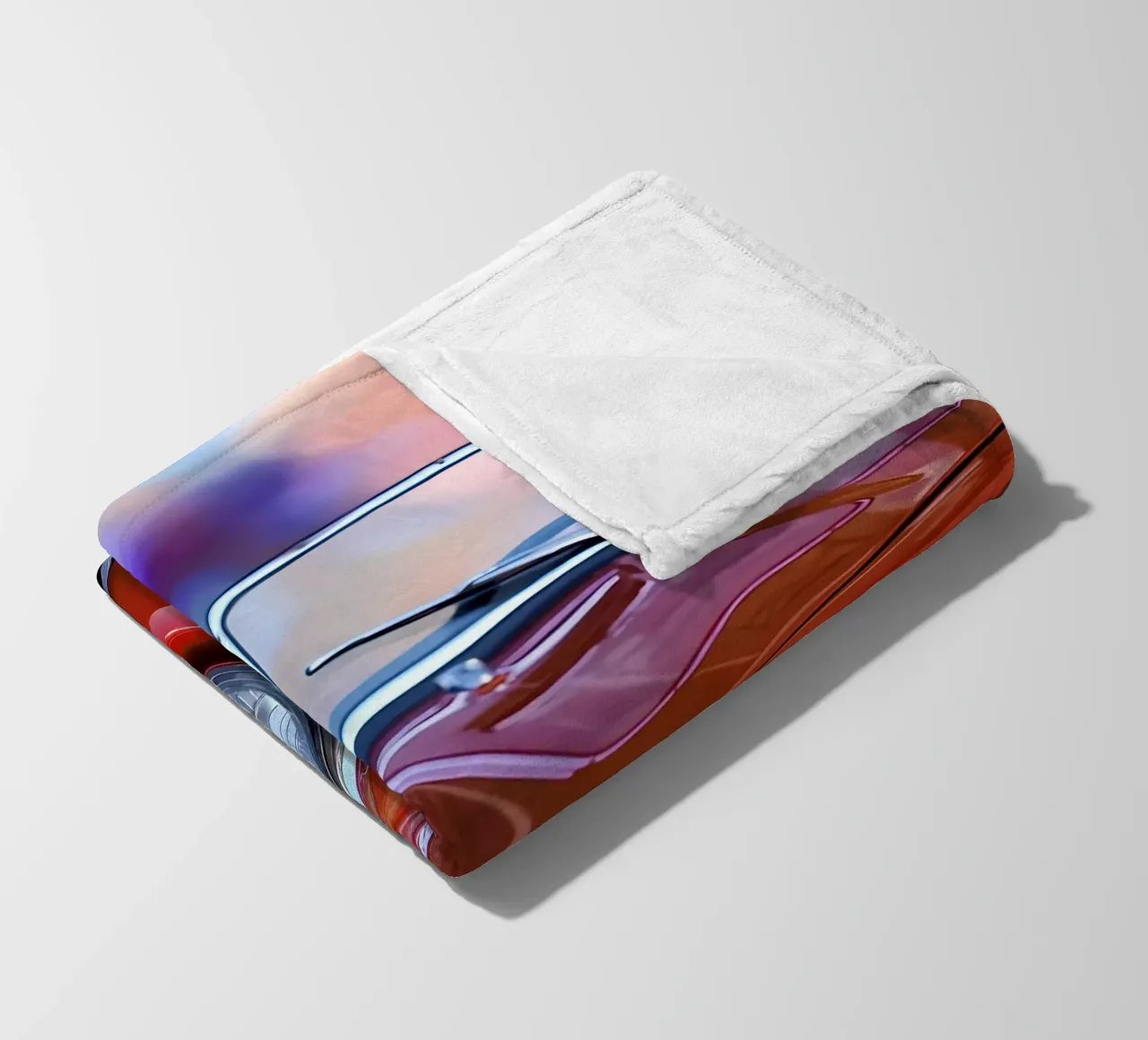 Oldtimer Oldtimer Fleecedecke von Delaplane