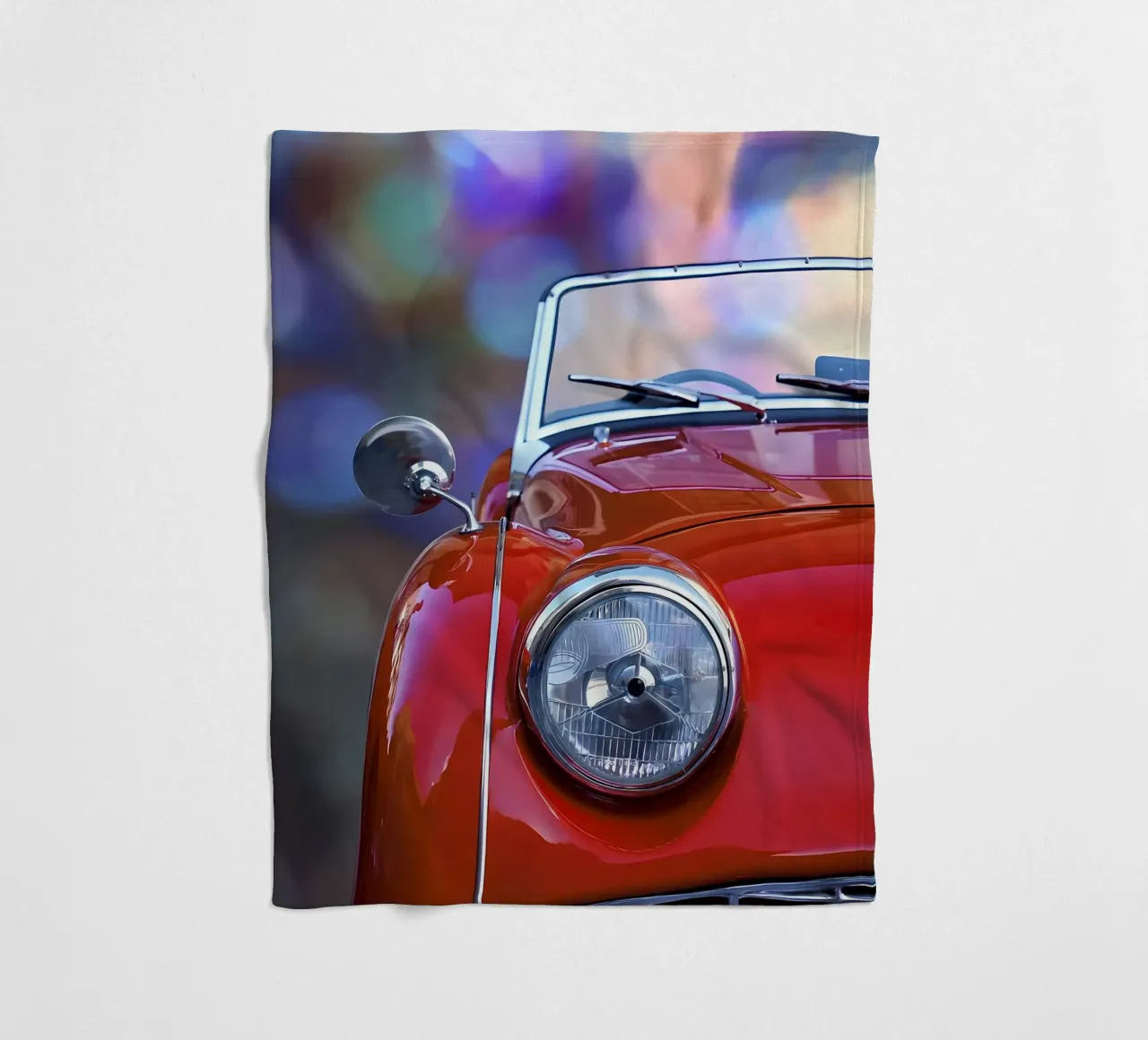 Oldtimer Oldtimer Fleecedecke von Delaplane