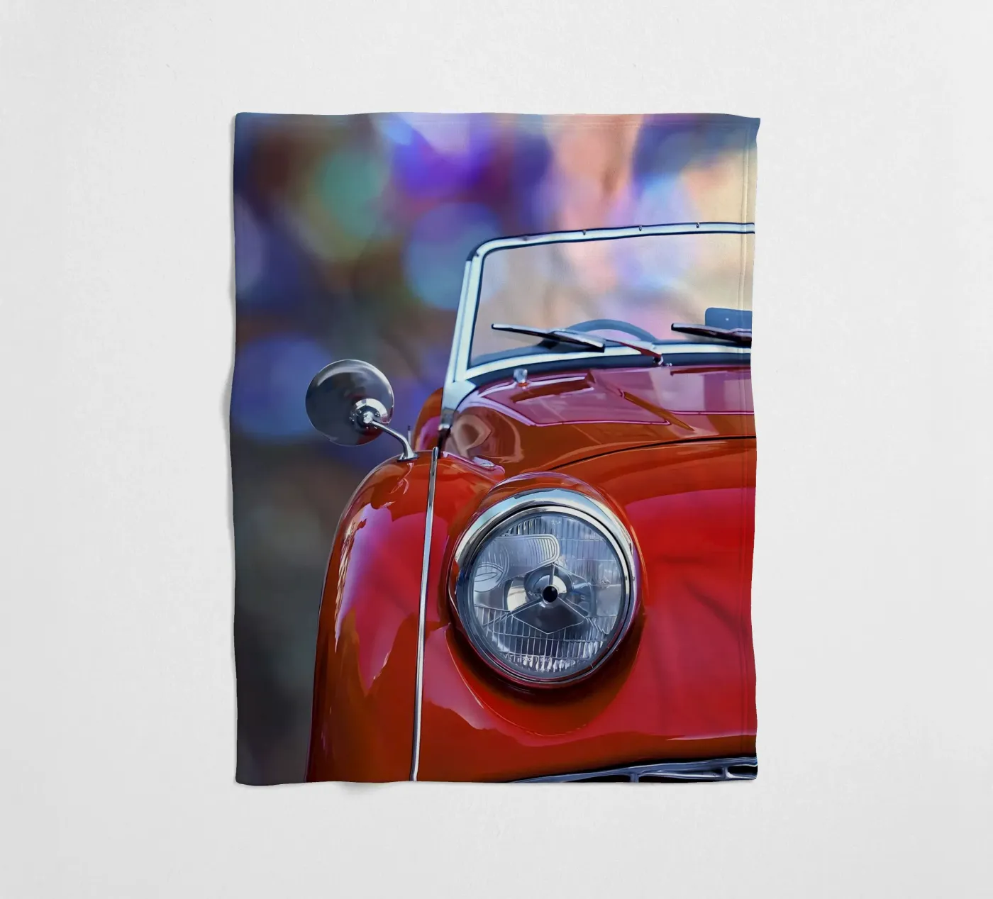 Oldtimer Oldtimer Fleecedecke von Delaplane
