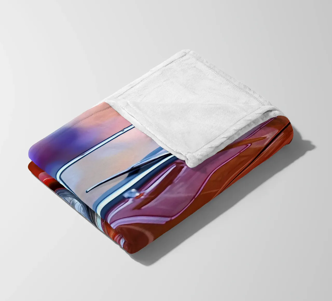 Oldtimer Oldtimer Fleecedecke von Delaplane