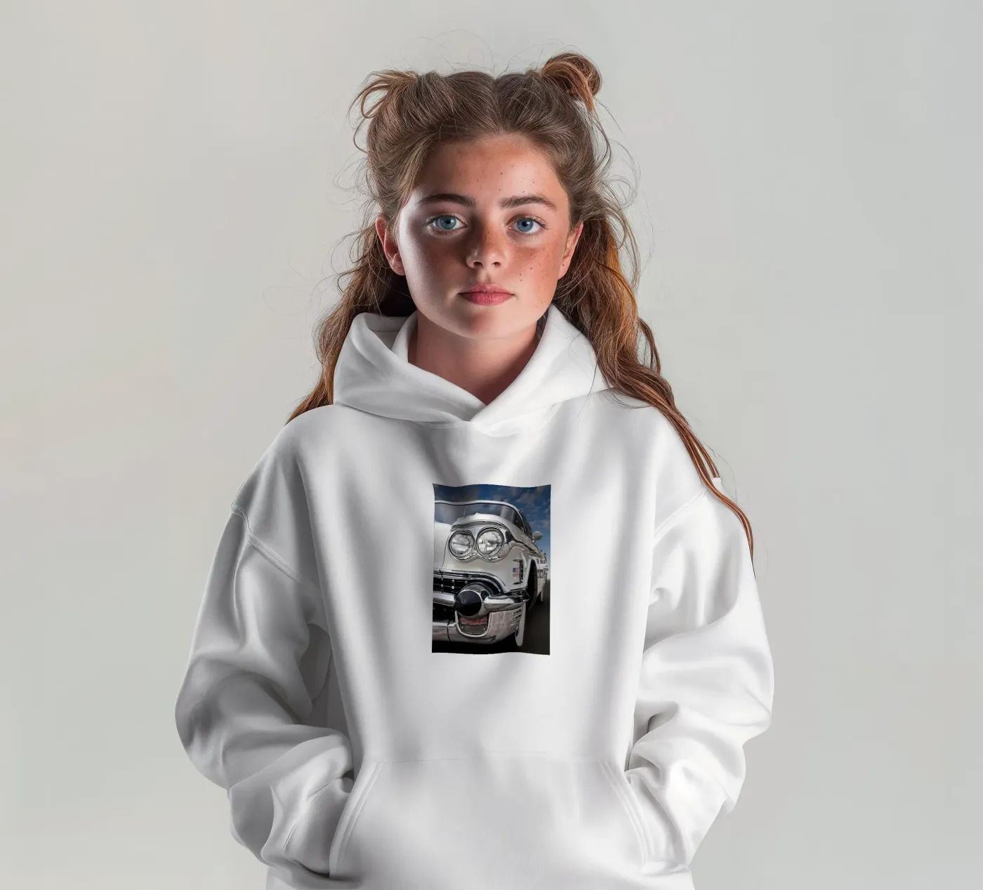 Oldtimer Oldtimer Kinder Hoodie von Delaplane