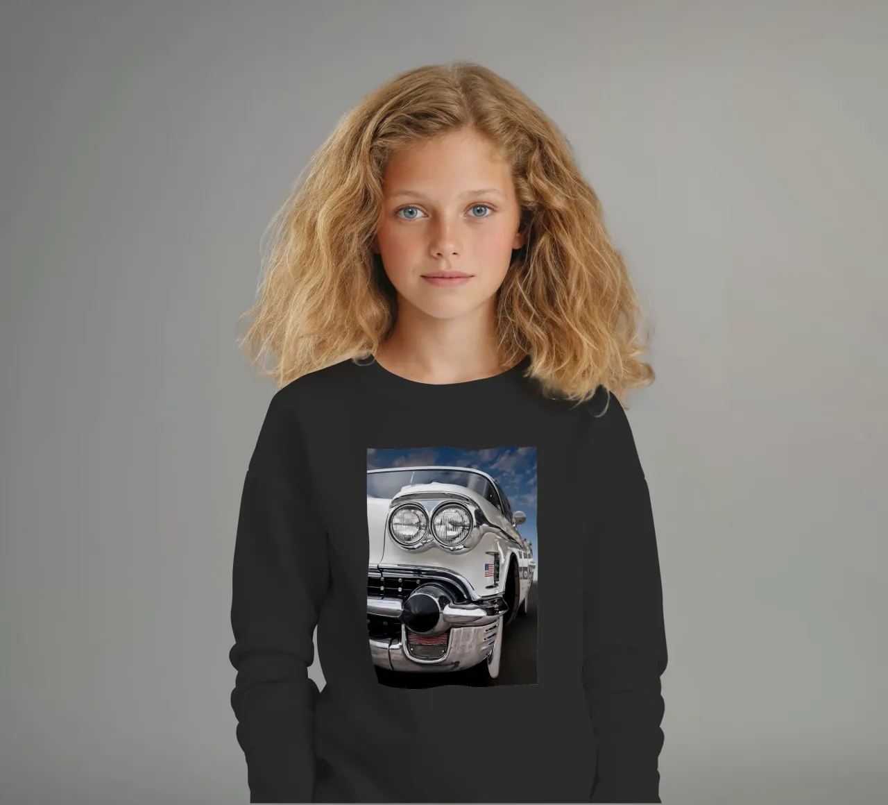 Oldtimer Oldtimer Kinder Sweatshirt von Delaplane