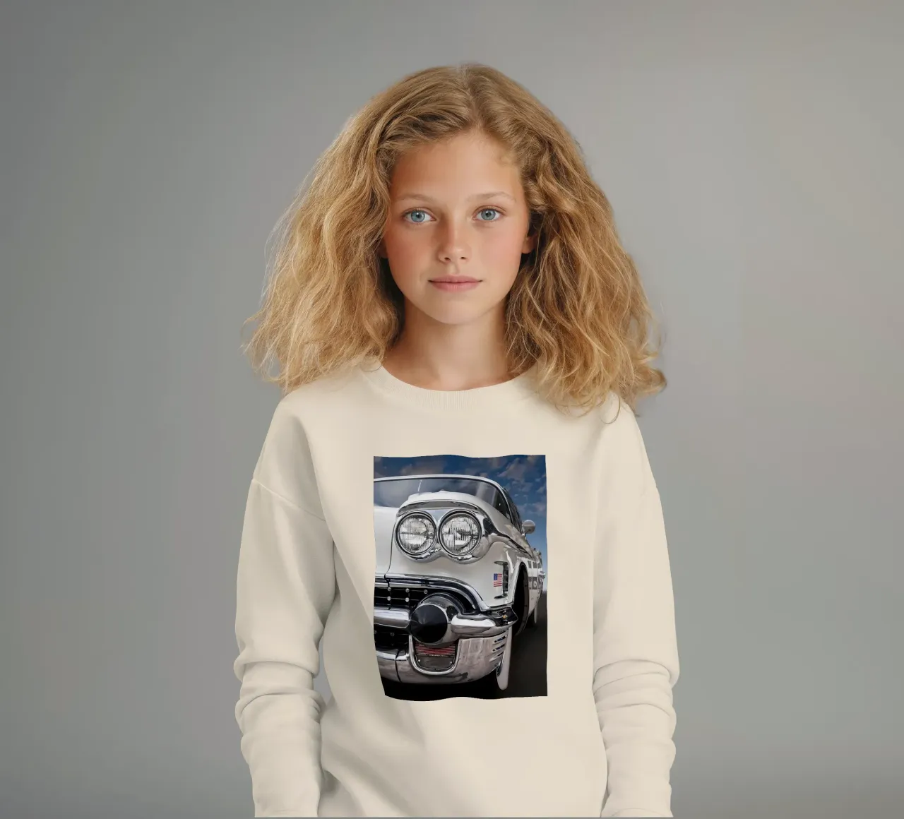 Klassieke auto kinder sweatshirt van Delaplane