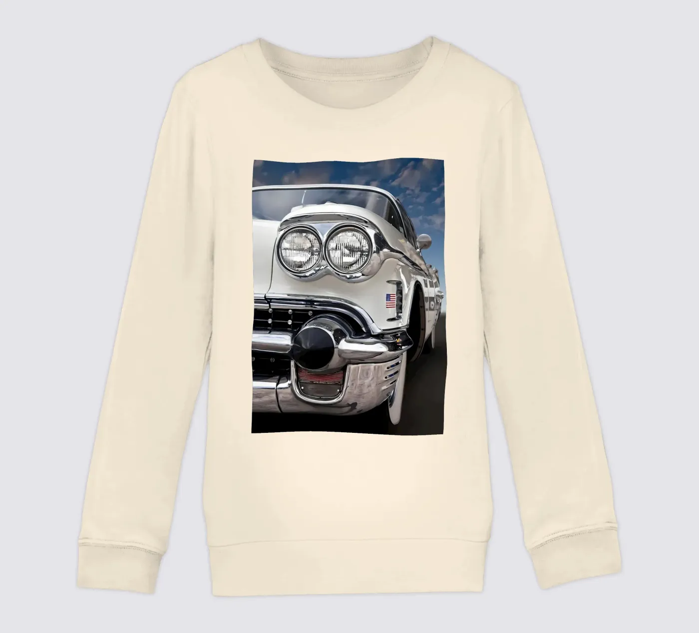 Vintage Classic Car Kinder Sweatshirt von Delaplane