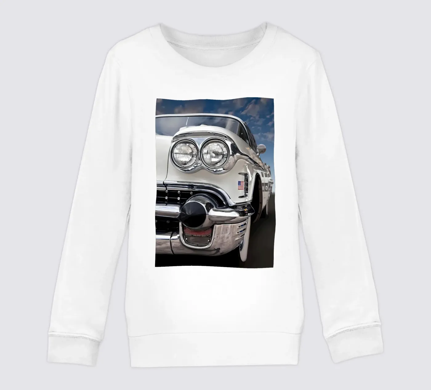 Vintage Classic Car Kinder Sweatshirt von Delaplane