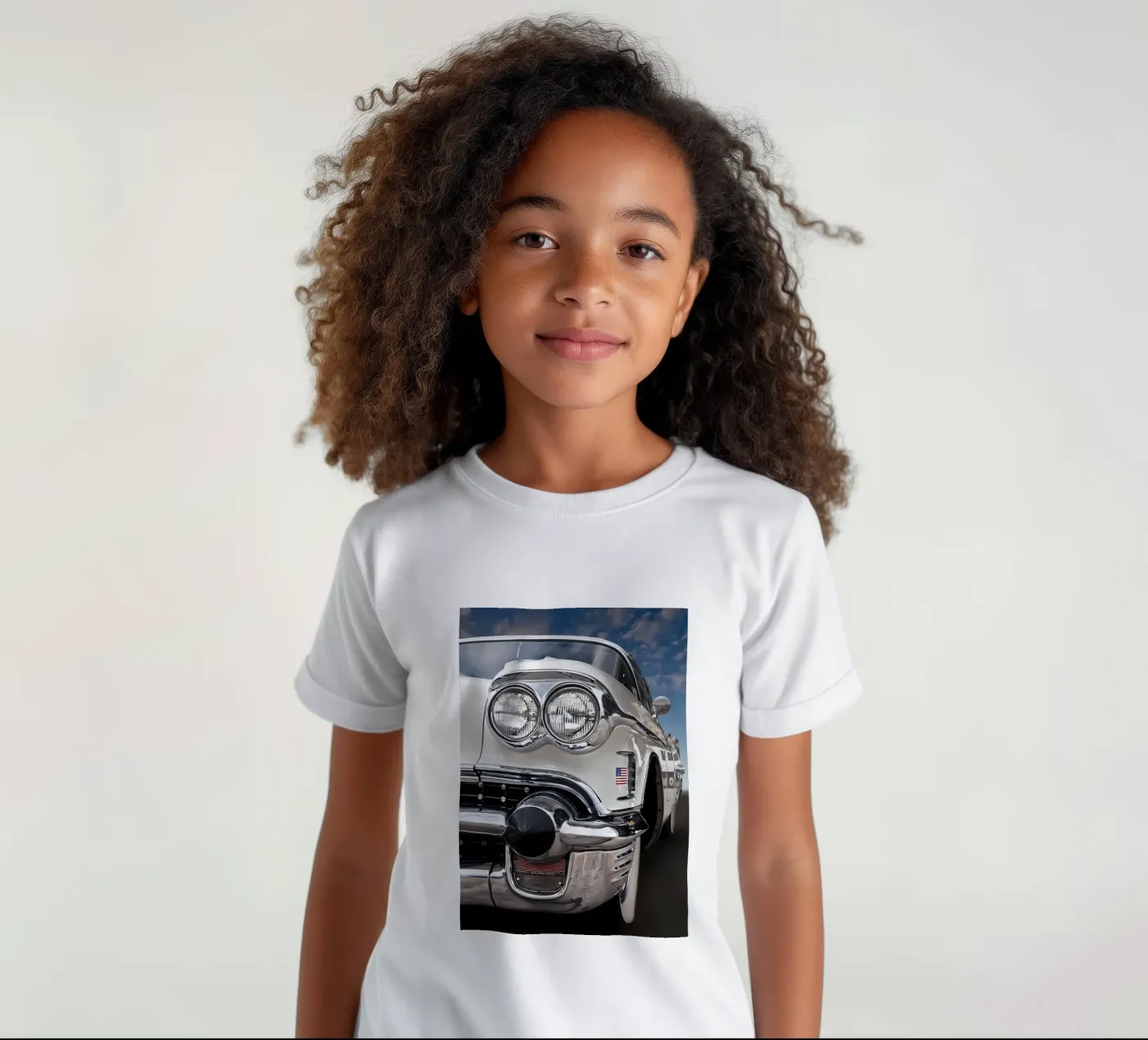 Vintage Classic Car Kinder T-Shirt von Delaplane