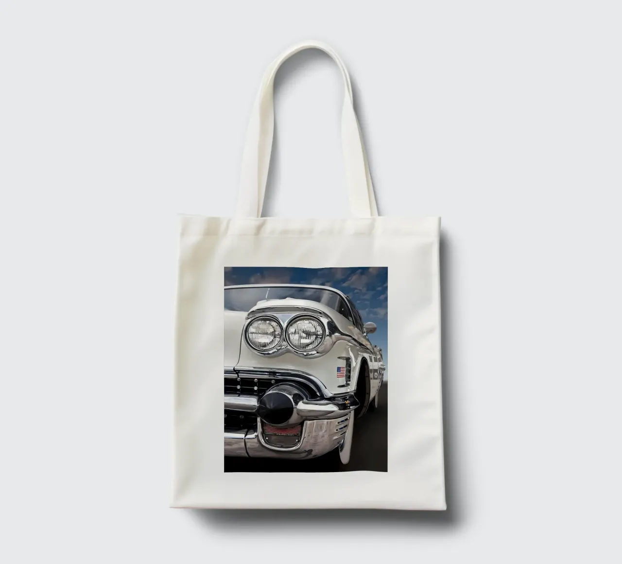 Oldtimer Oldtimer Jutebeutel von Delaplane