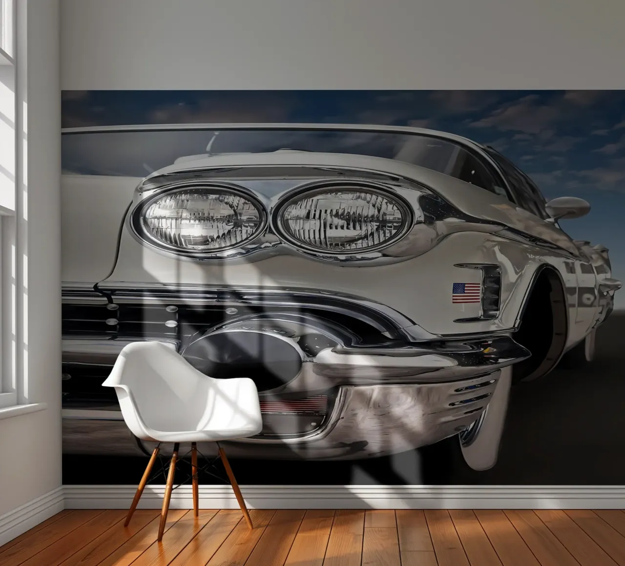 Oldtimer Oldtimer Fototapete von Delaplane