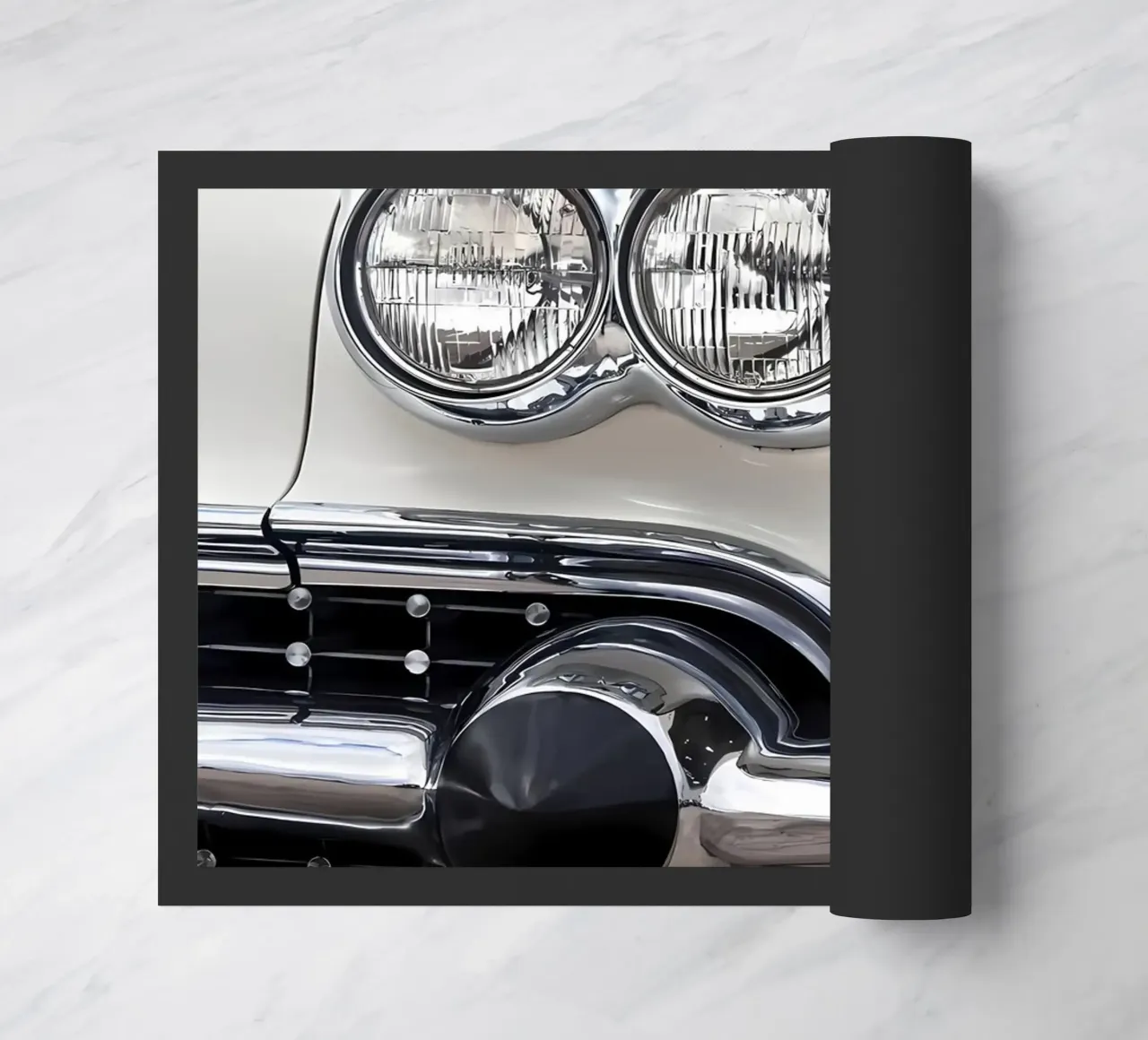 Oldtimer Oldtimer Fußmatte von Delaplane