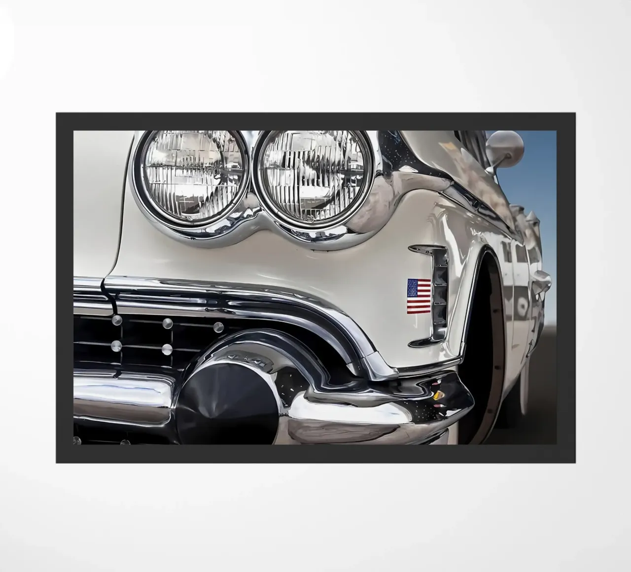 Oldtimer Oldtimer Fußmatte von Delaplane