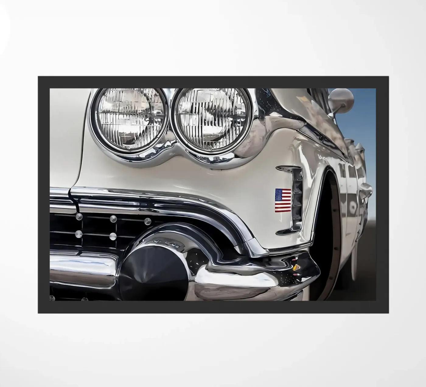 Oldtimer Oldtimer Fußmatte von Delaplane