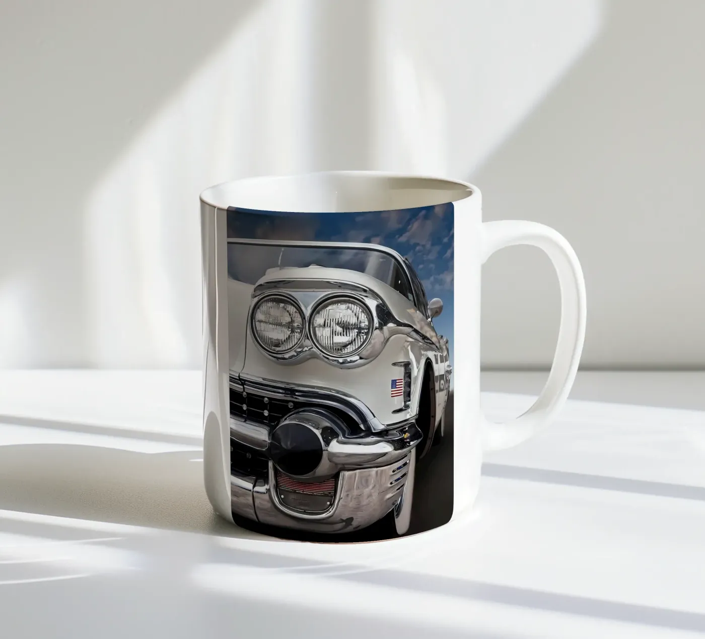Vintage Classic Car Keramik Tasse von Delaplane
