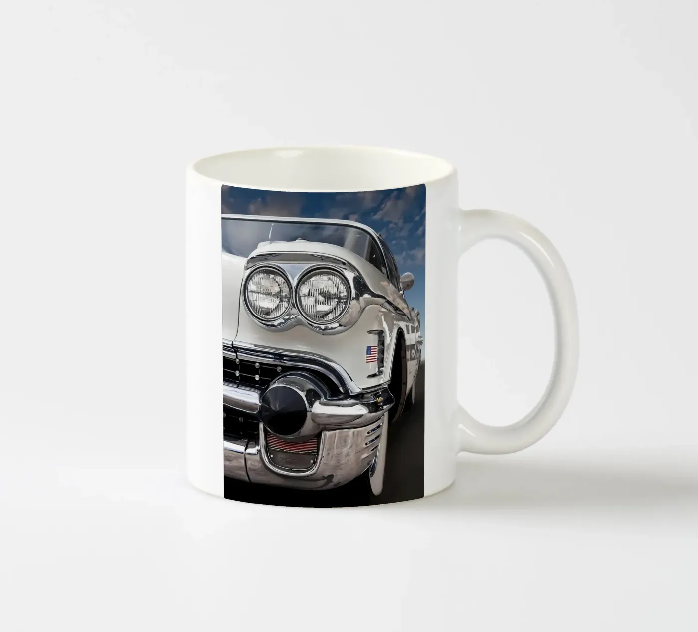 Oldtimer Oldtimer Keramik Tasse von Delaplane