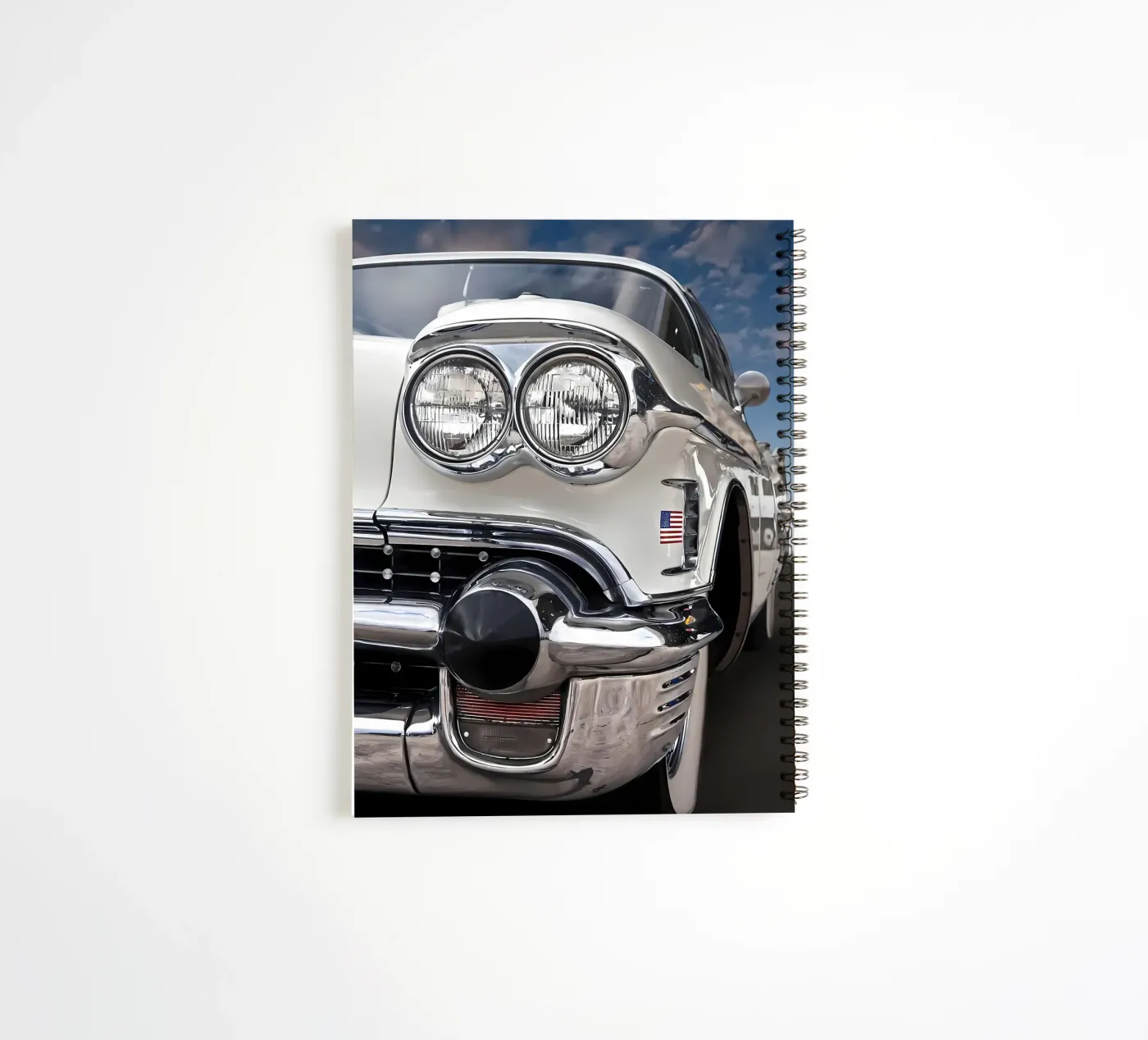 Vintage Classic Car notitieboek met spiraal van Delaplane