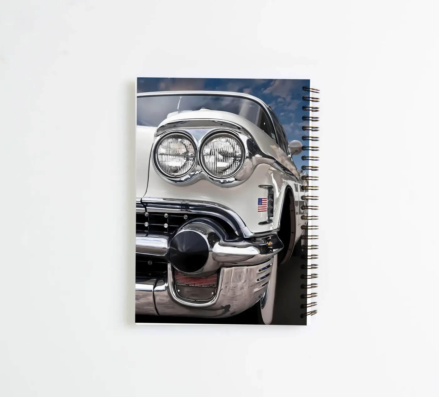 Vintage Classic Car notitieboek met spiraal van Delaplane